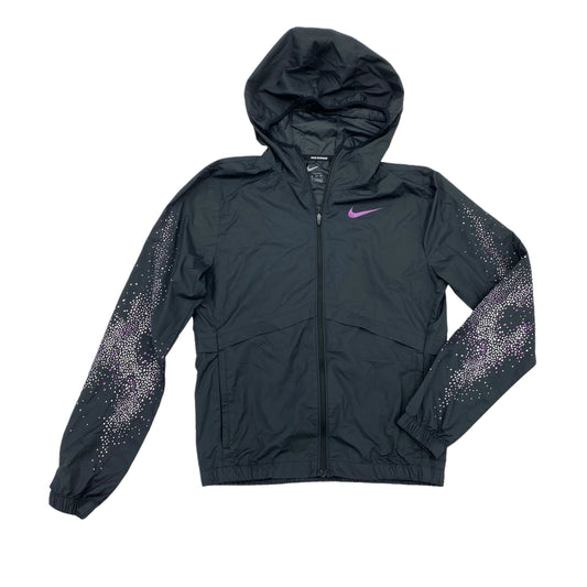 BLACK ATHLETIC JACKET by NIKE APPAREL Size:XS