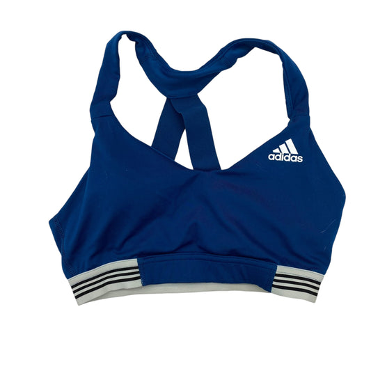 BLUE ATHLETIC BRA by ADIDAS Size:S