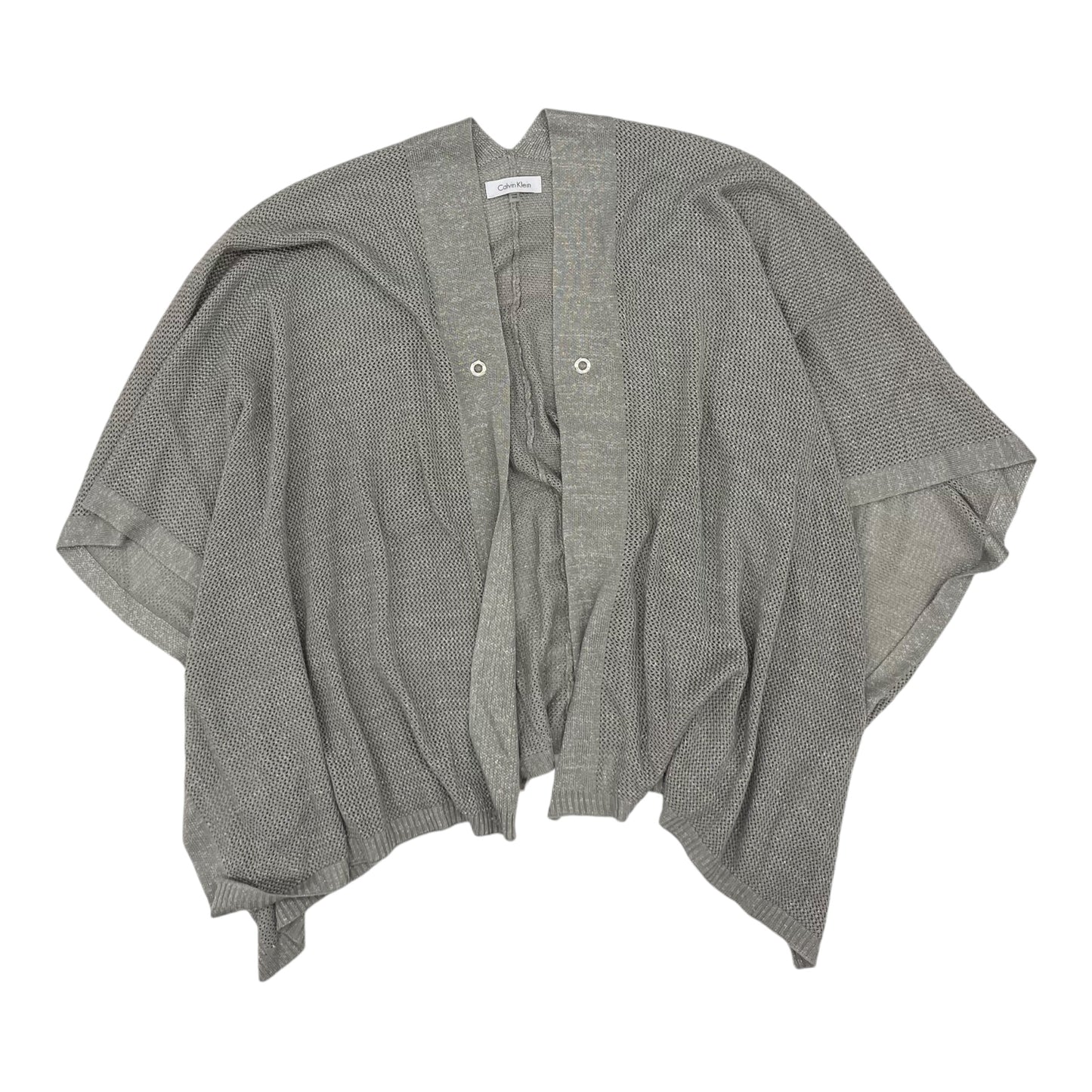 GREY & SILVER SHAWL by CALVIN KLEIN Size:ONESIZE