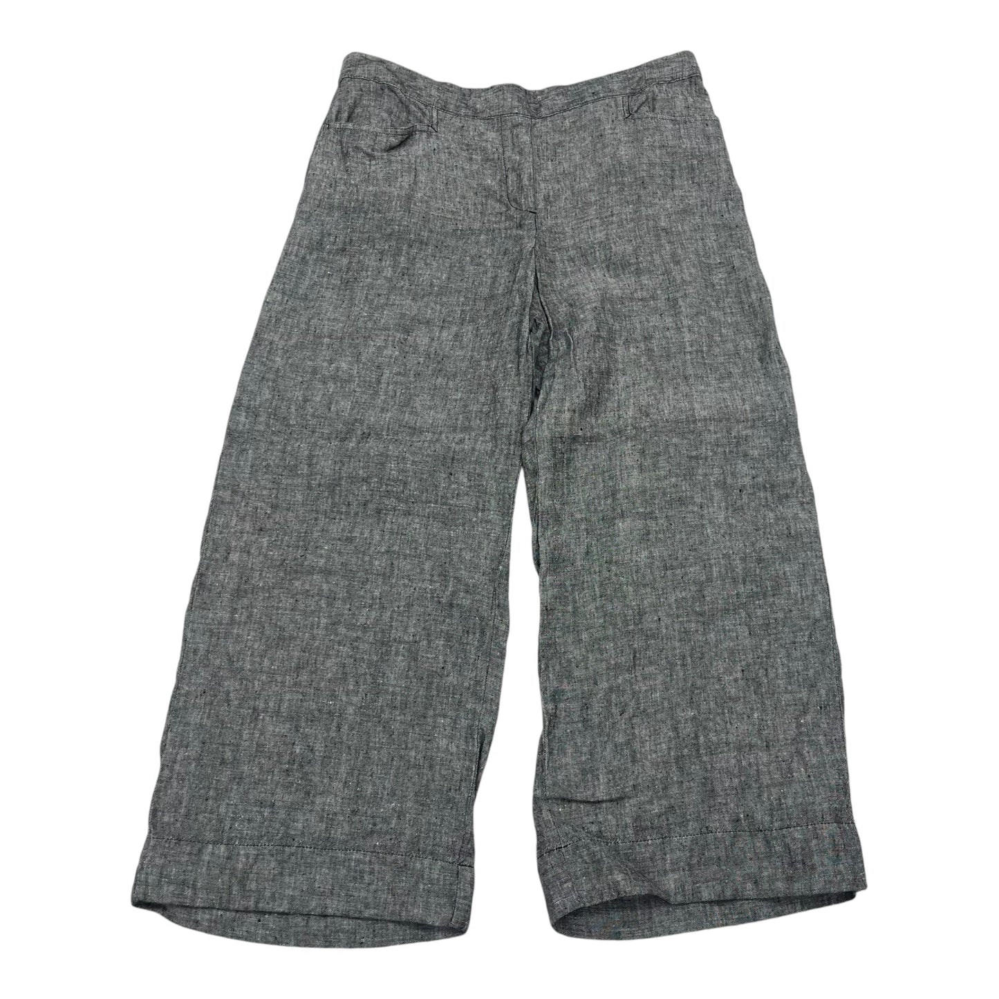 Pants Linen By J. Jill In Grey, Size:M