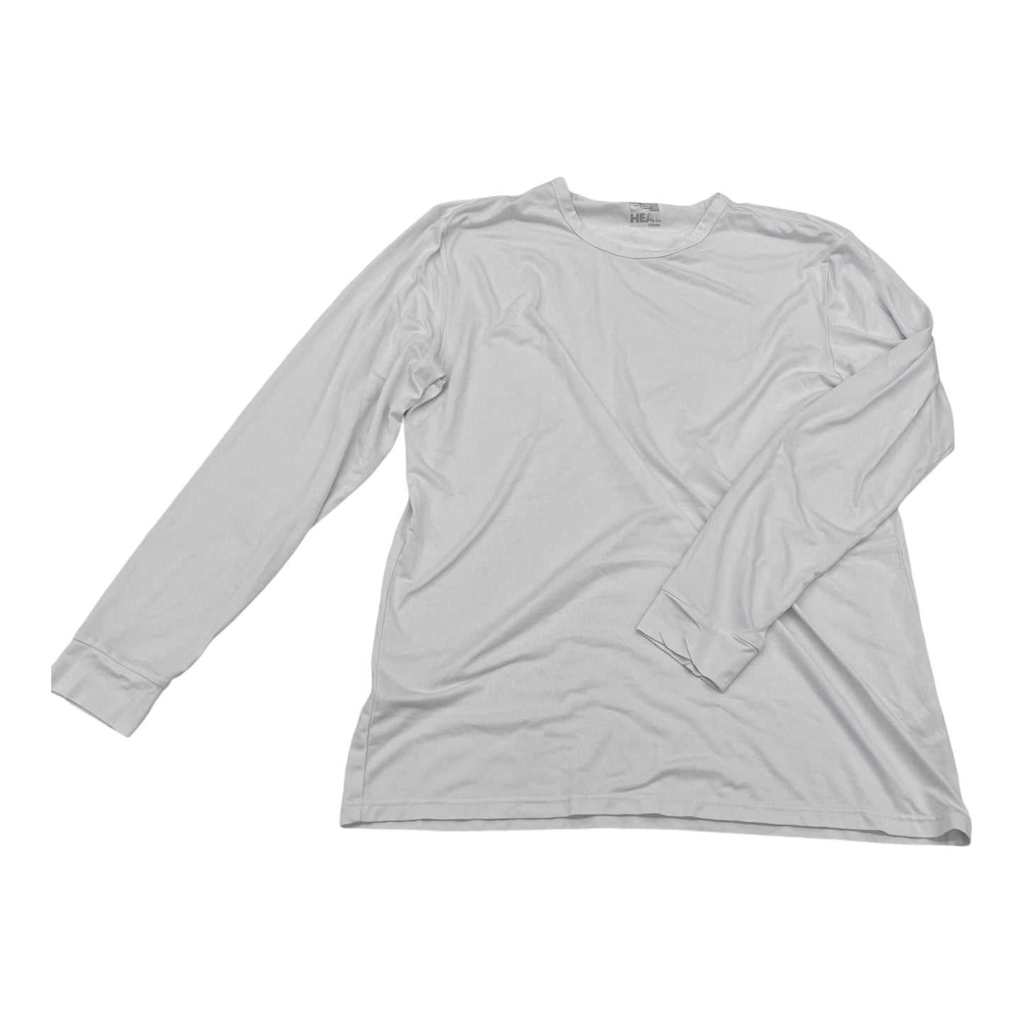 Athletic Top Ls Crewneck By 32 Degrees In White, Size:Xl