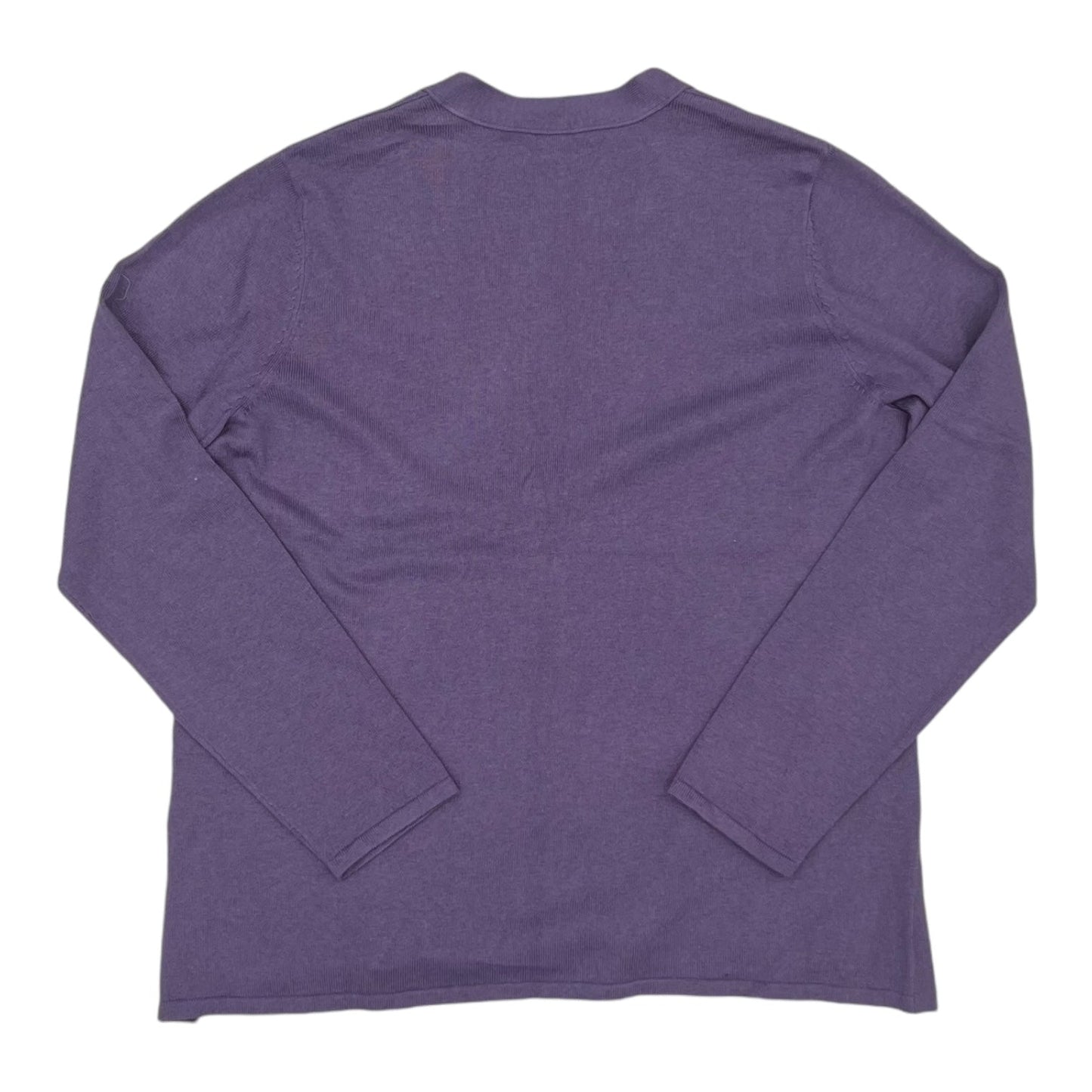 Cardigan By J. Jill In Purple, Size:S