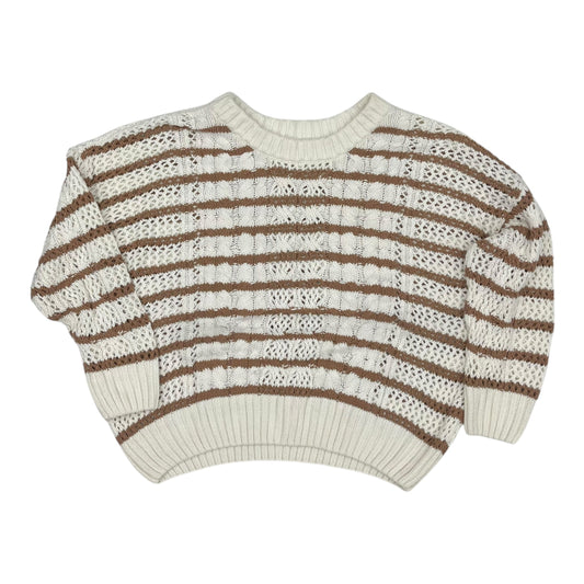 Sweater By Sonoma In Brown & Tan, Size:Xxl