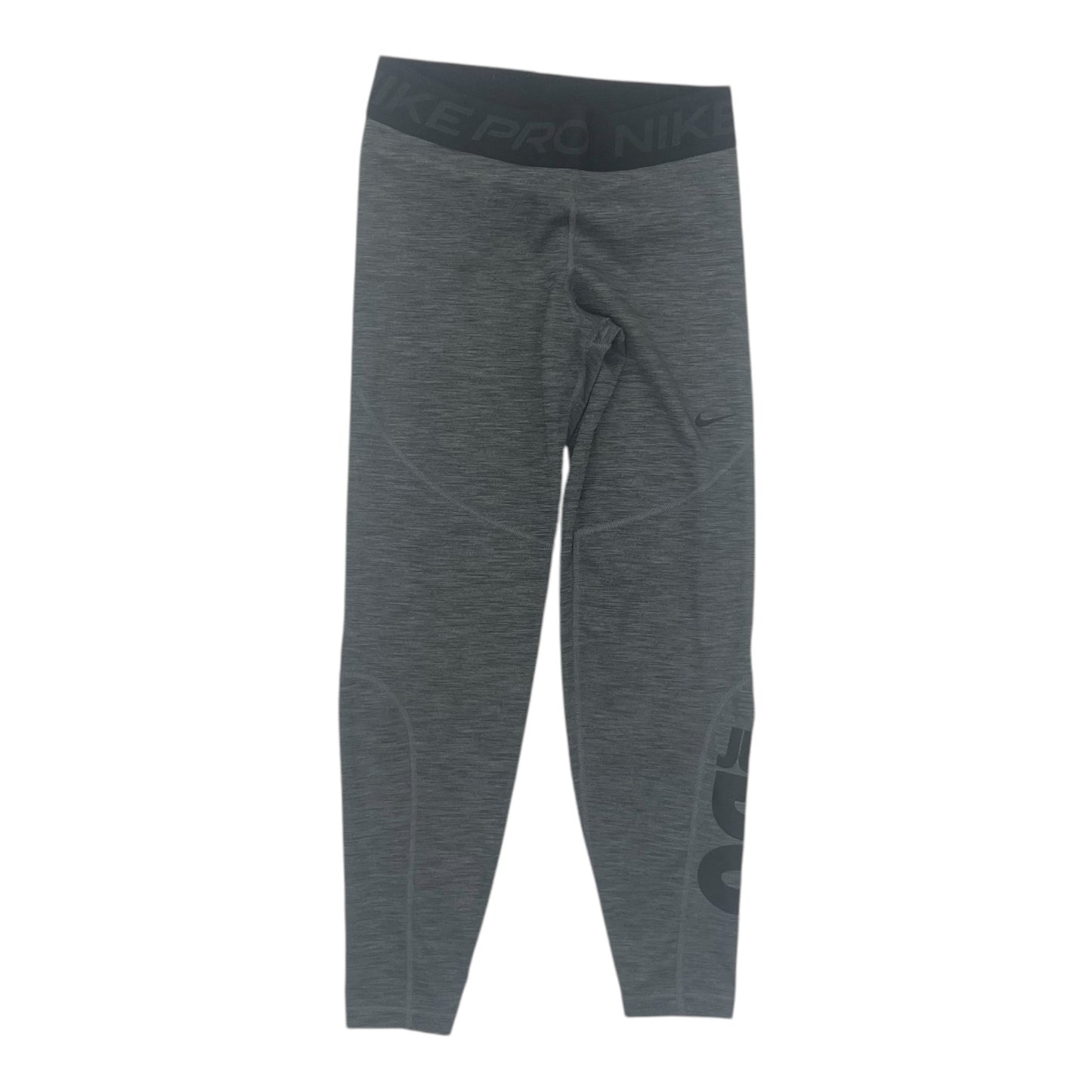 Athletic Leggings By Nike Apparel In Grey, Size:Sp