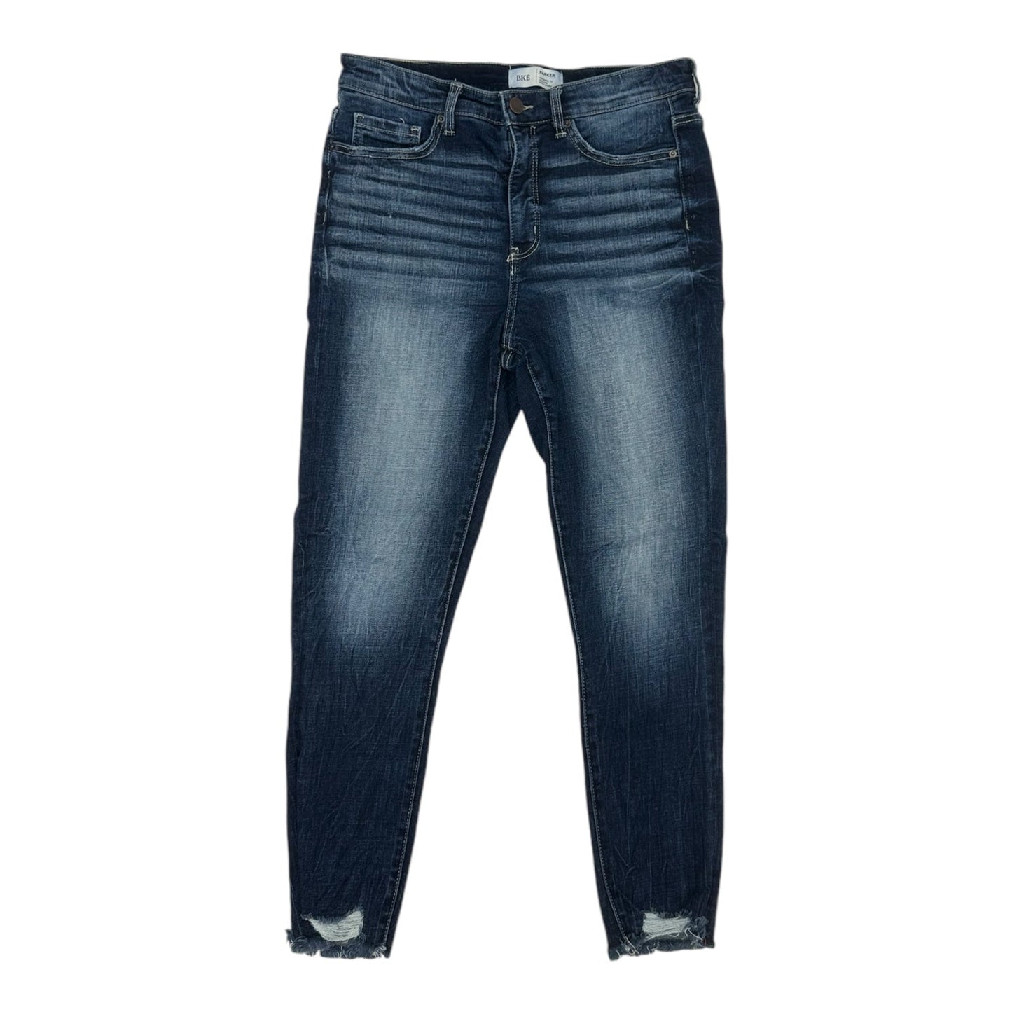 Jeans Skinny By Bke In Blue Denim, Size:8