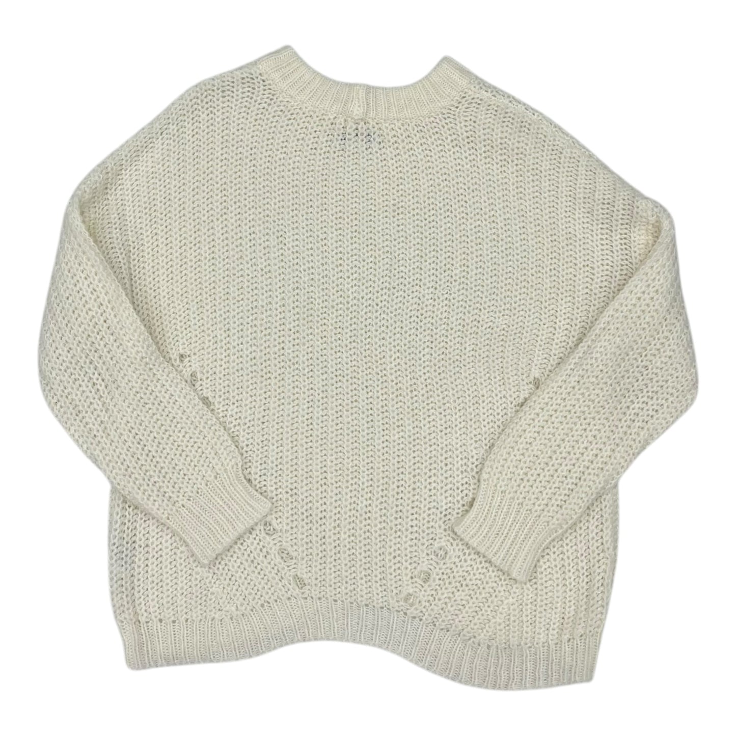 Sweater By American Eagle In Cream, Size:S