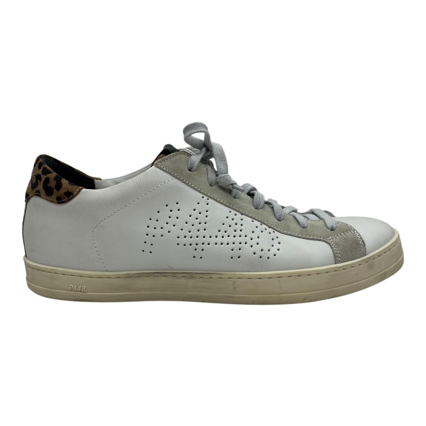 Shoes Sneakers By P448 In Grey & White, Size:10.5