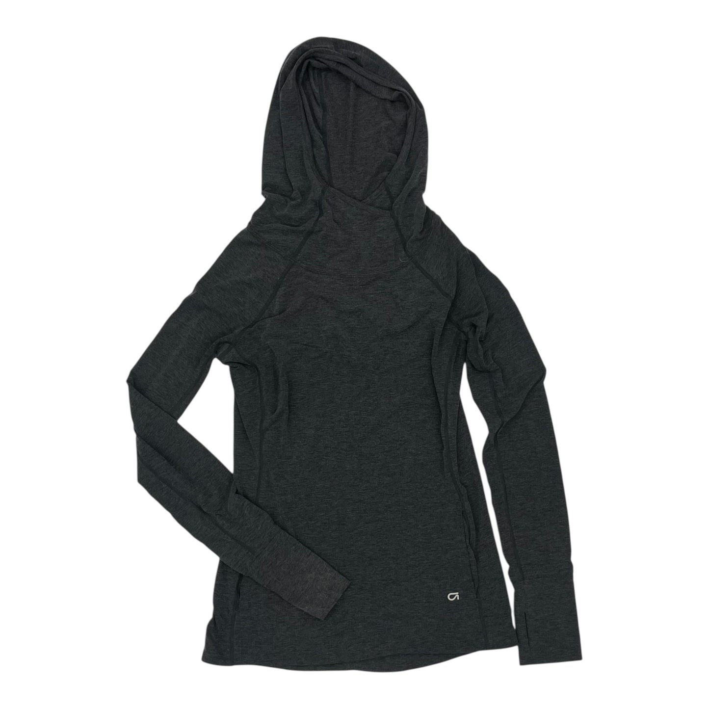 Athletic Top Ls Hoodie By Gapfit In Grey, Size:Xs