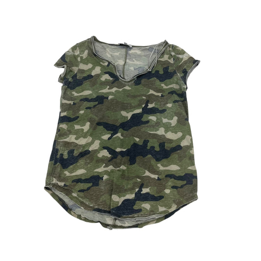 Top Ss By William Rast In Camouflage Print, Size:S