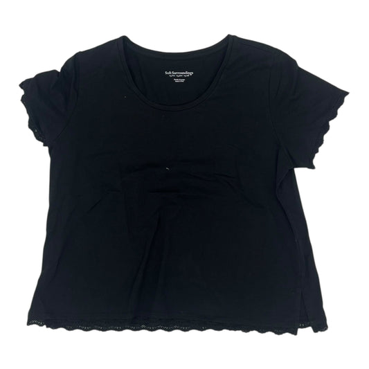 Top Ss Basic By Soft Surroundings In Black, Size:Xlp