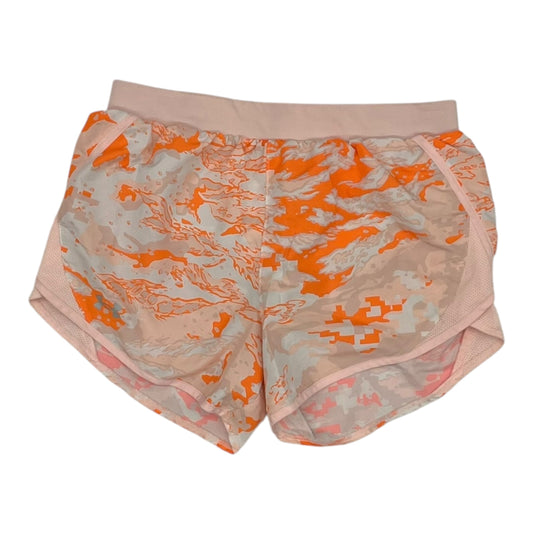 Athletic Shorts By Under Armour In Orange, Size:S