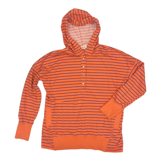Sweatshirt Hoodie By Bibi In Orange & Purple, Size:L