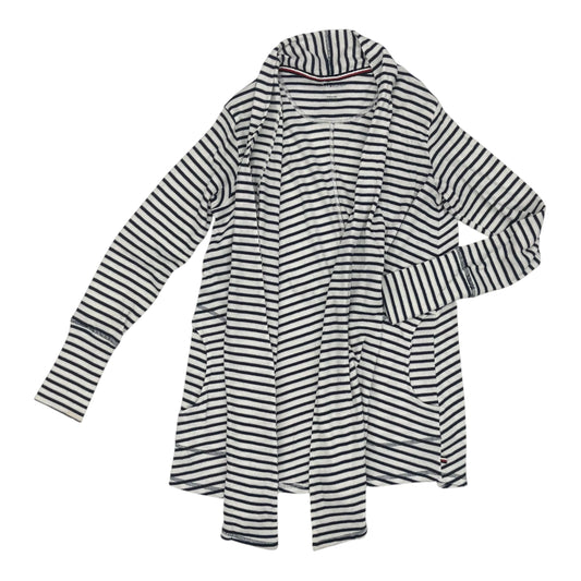 Cardigan By Tommy Hilfiger In Blue & White, Size:S