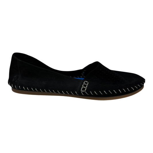 Shoes Flats By Adam Tucker In Black, Size:8.5