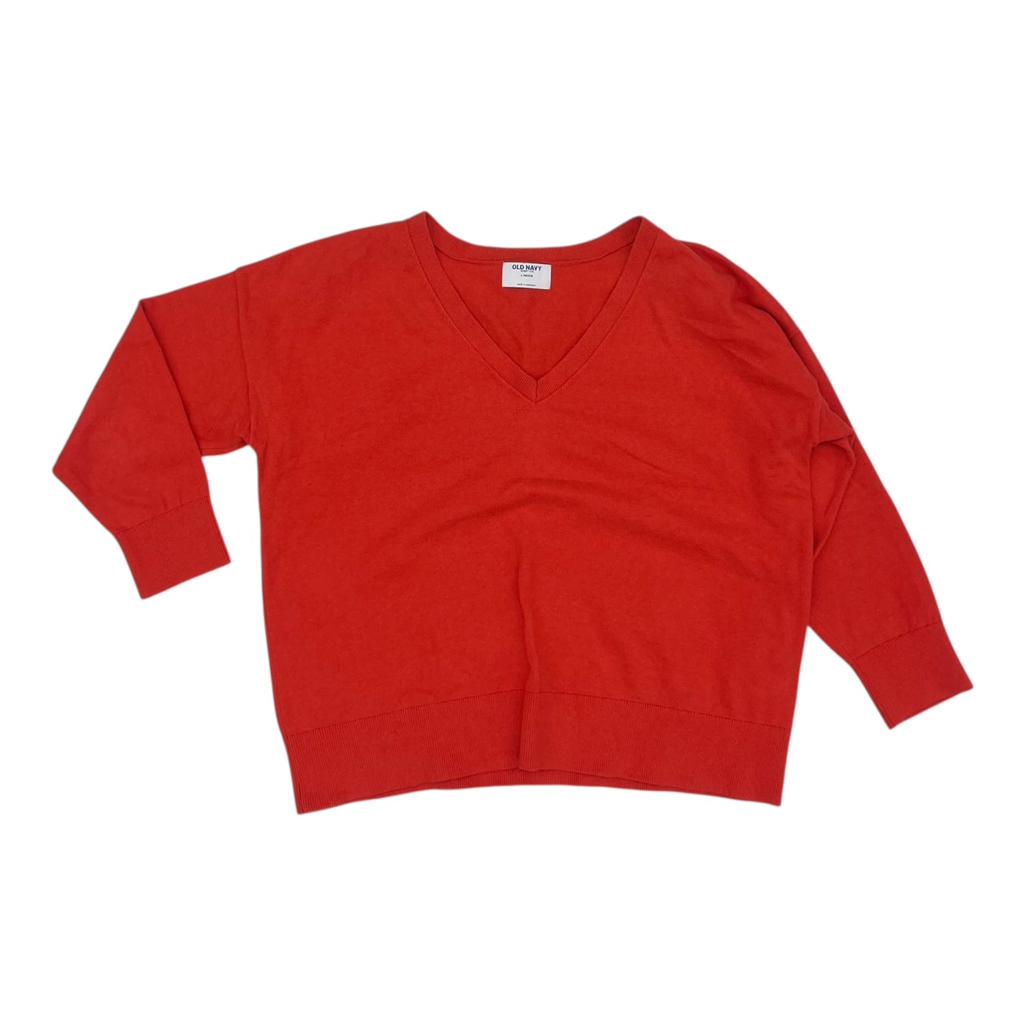 Sweater By Old Navy In Red, Size:Lp