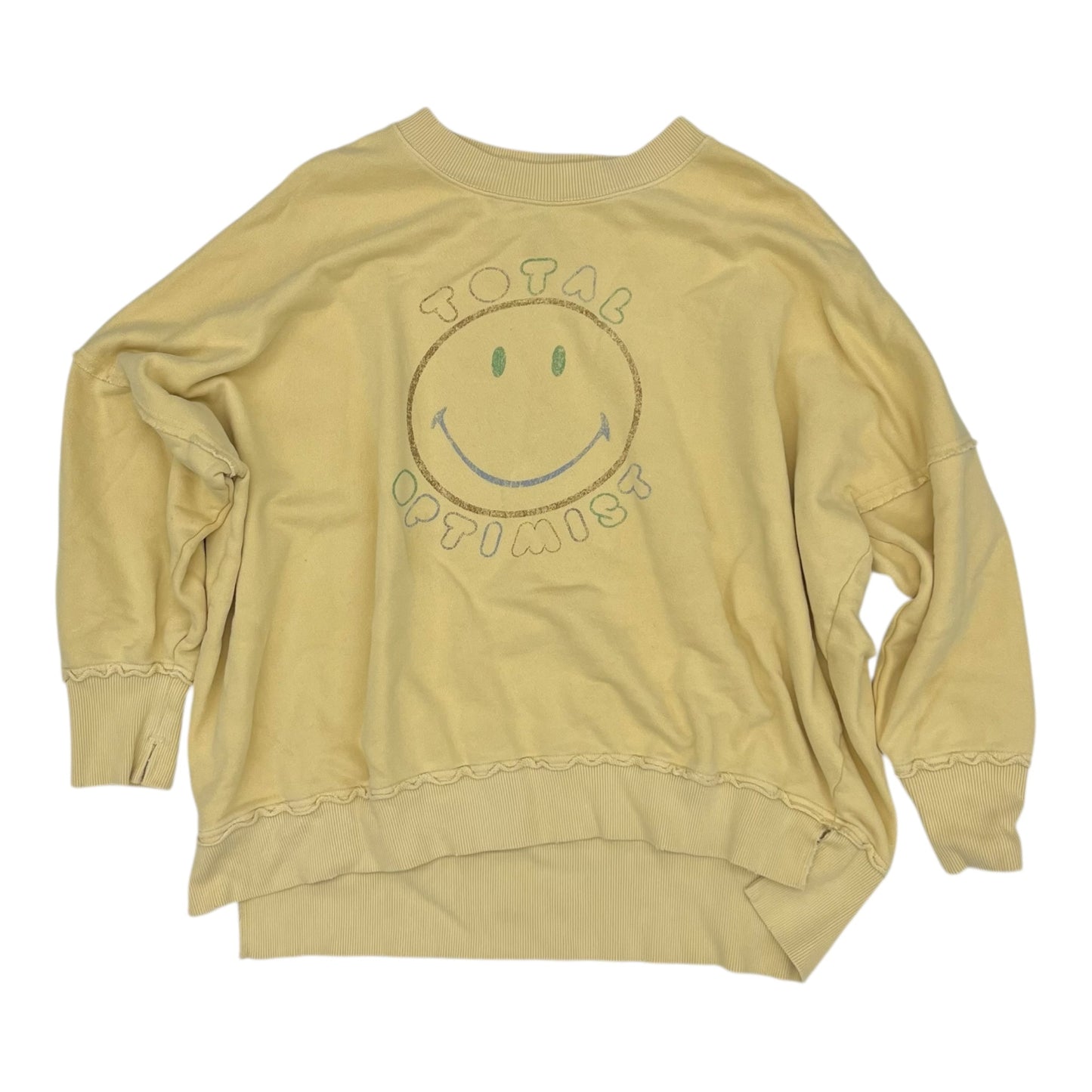 Top Ls By Aerie In Yellow, Size:L