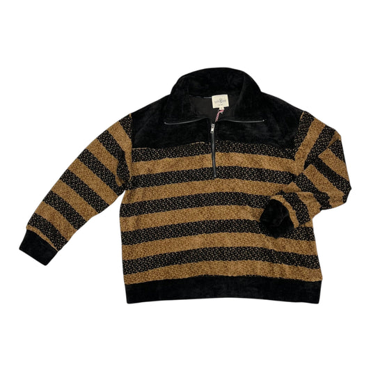 Sweater By Umgee In Black & Brown, Size:M