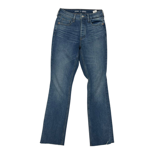 Jeans Boot Cut By Old Navy In Blue Denim, Size:0