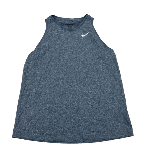 BLUE NIKE ATHLETIC TANK TOP, Size L