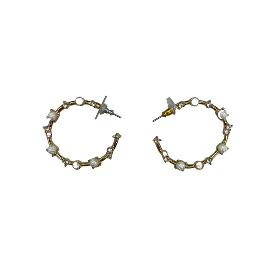 GOLD EARRINGS HOOP by LOFT