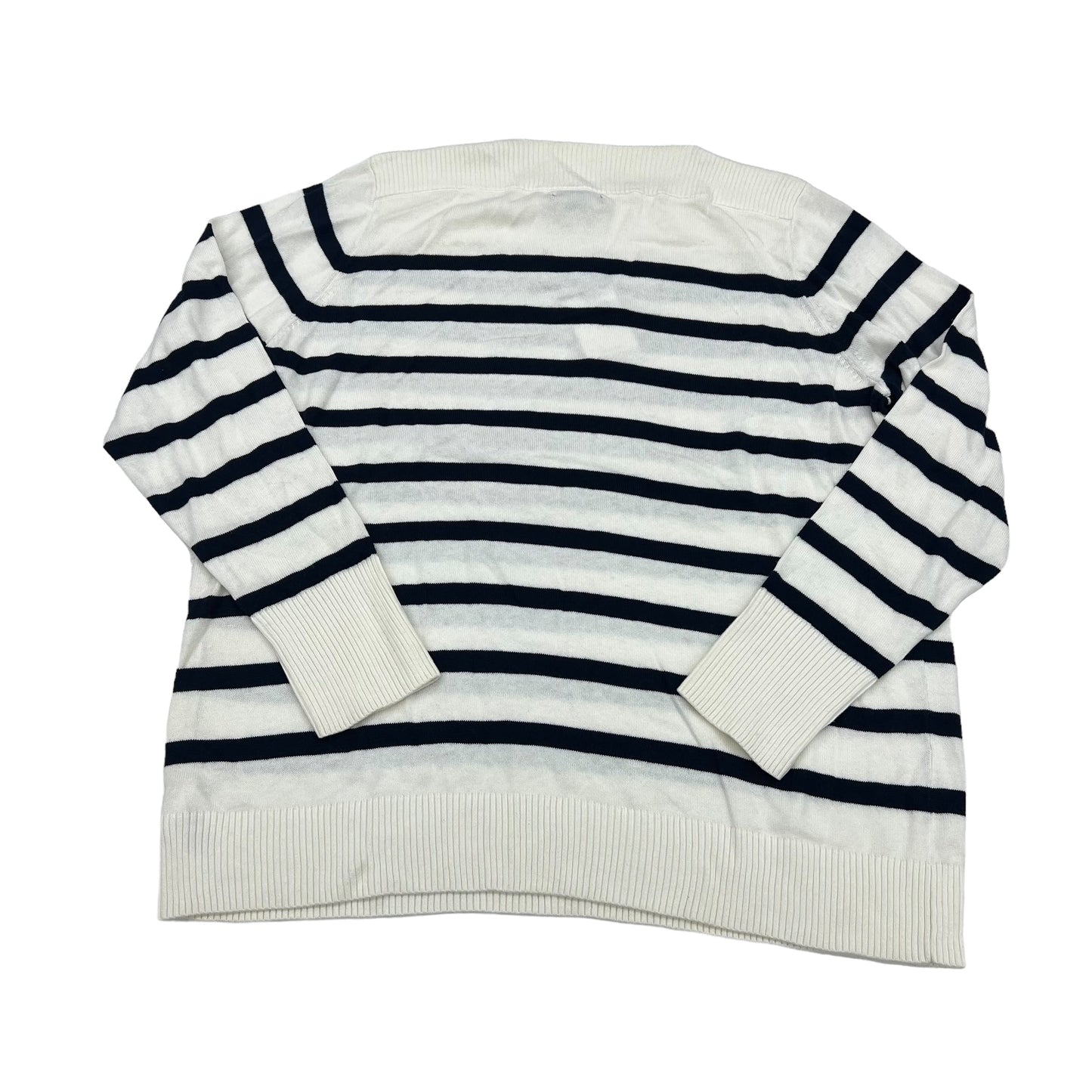 BLUE & WHITE SWEATER by CHAPS Size:2X