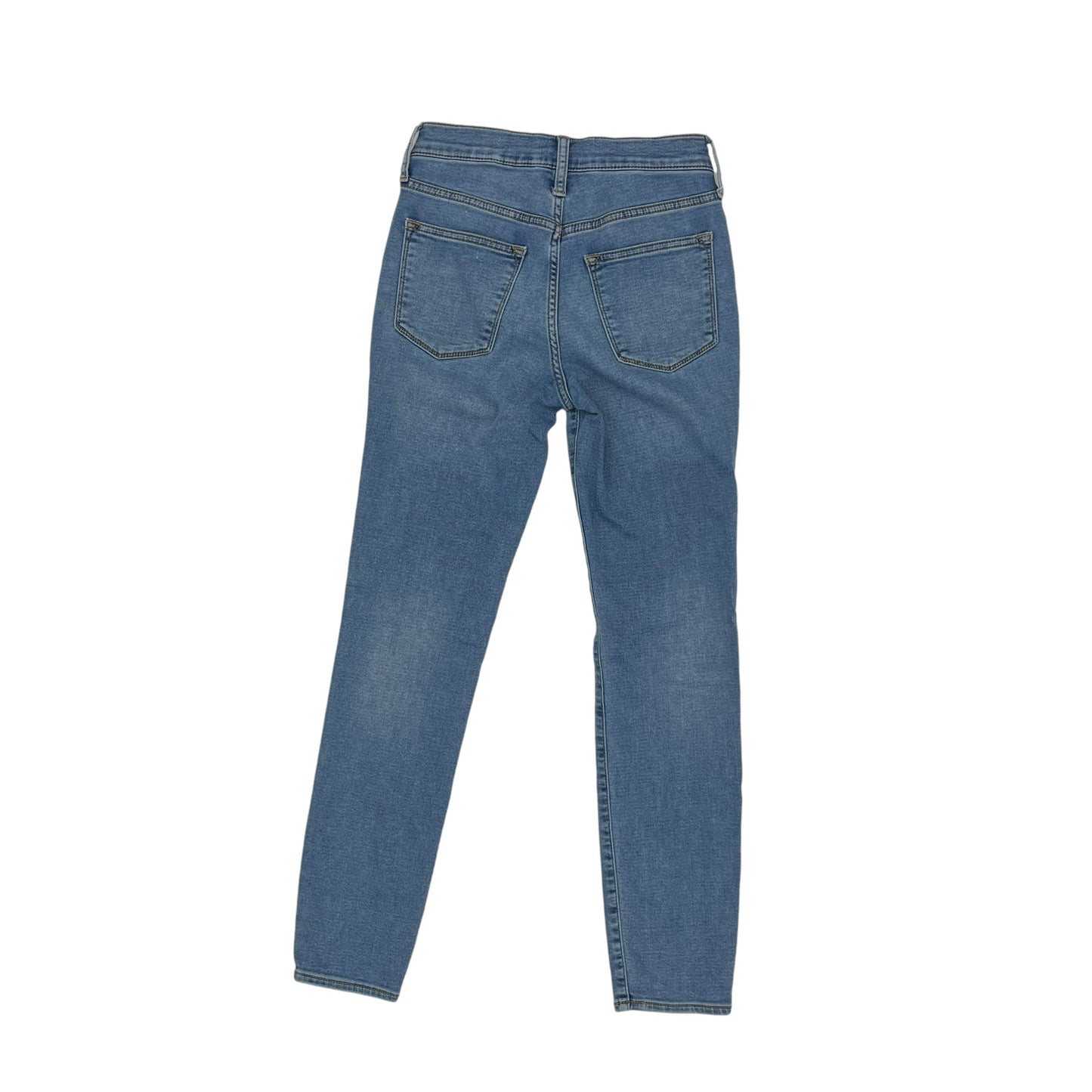 Jeans Skinny By J. Crew In Blue Denim, Size:2