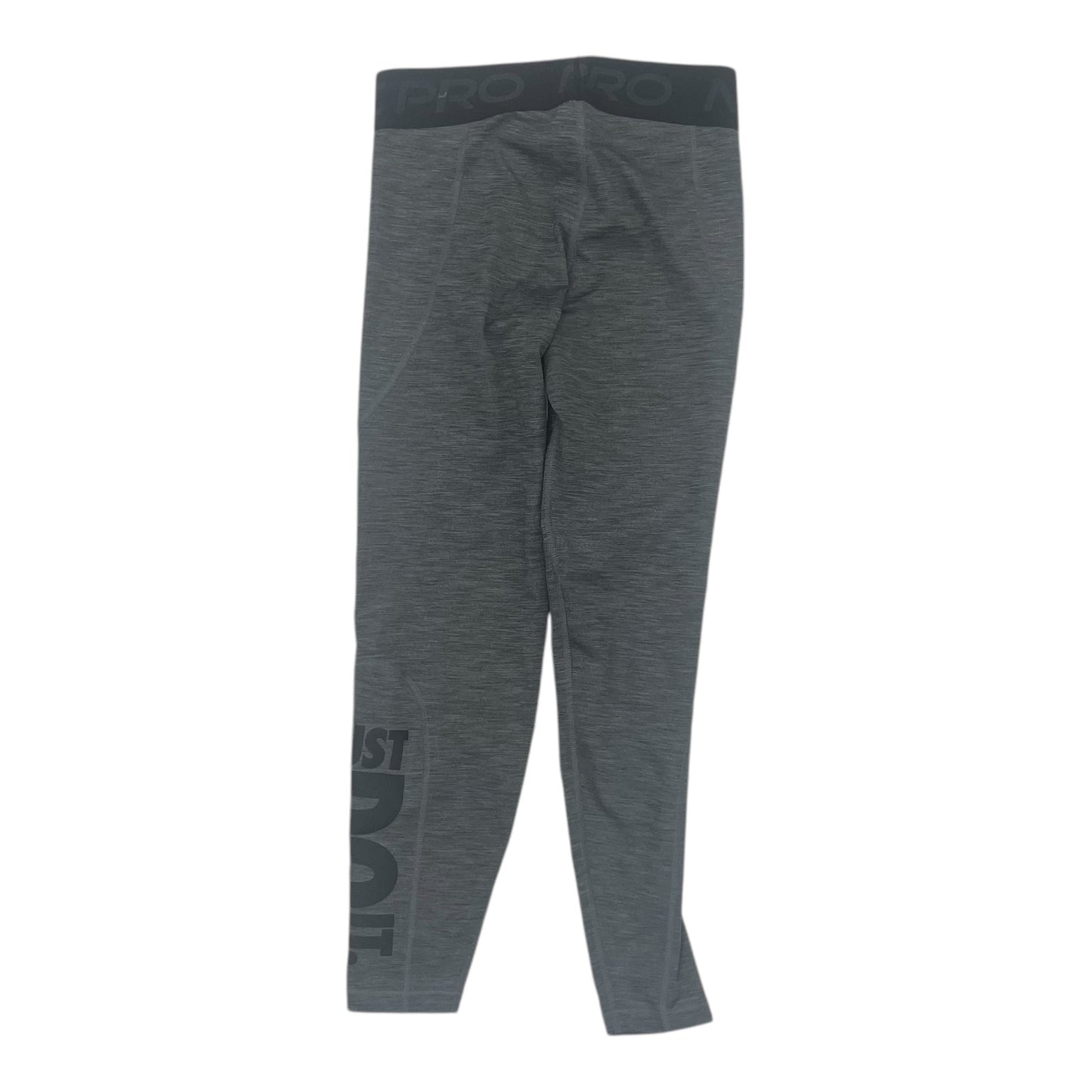 Athletic Leggings By Nike Apparel In Grey, Size:Sp