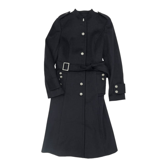 Coat Wool By Loft In Navy, Size:Xs