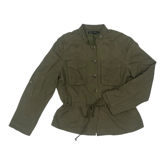 Jacket Shirt By White House Black Market In Green, Size:L