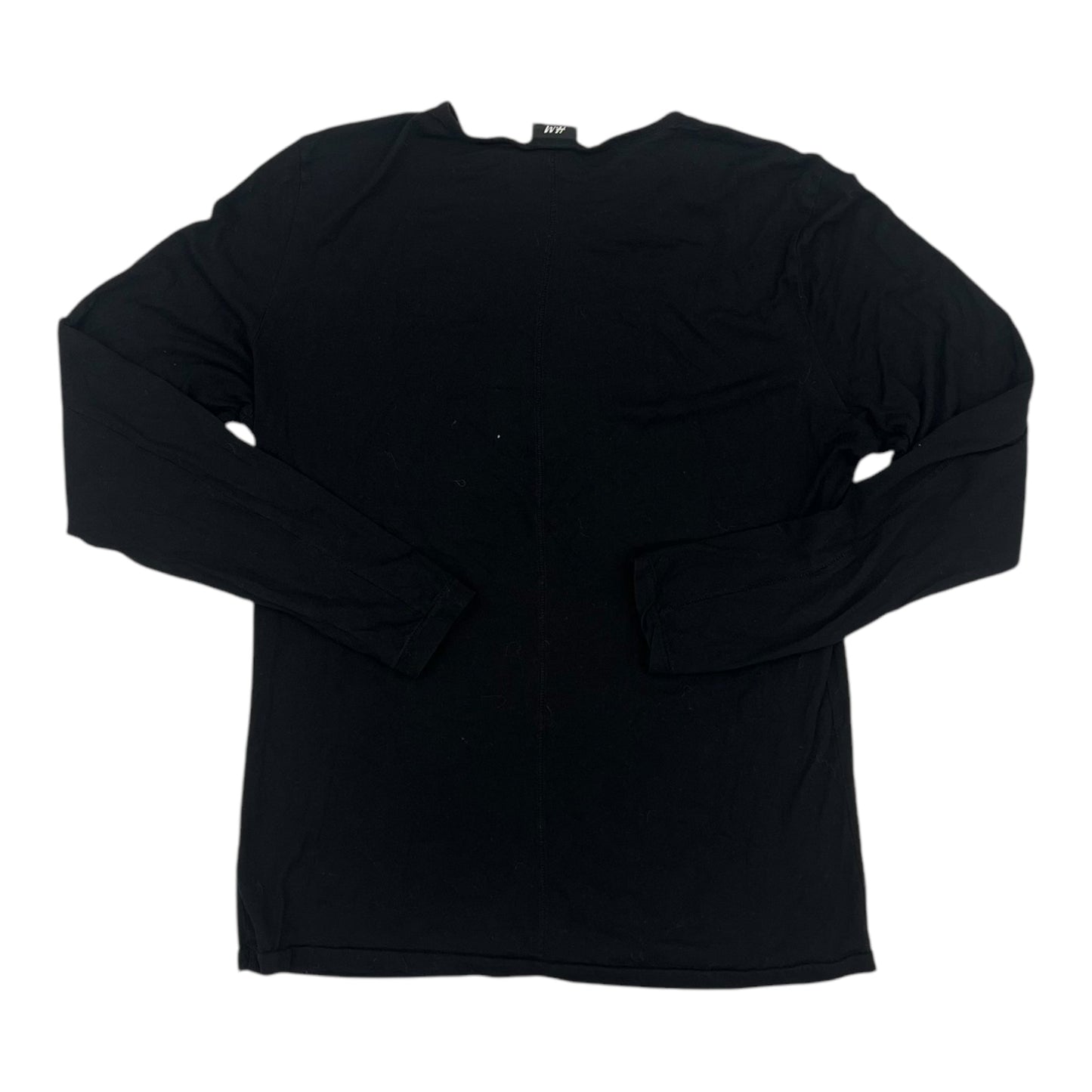 Top Ls Basic By H&M In Black, Size:M