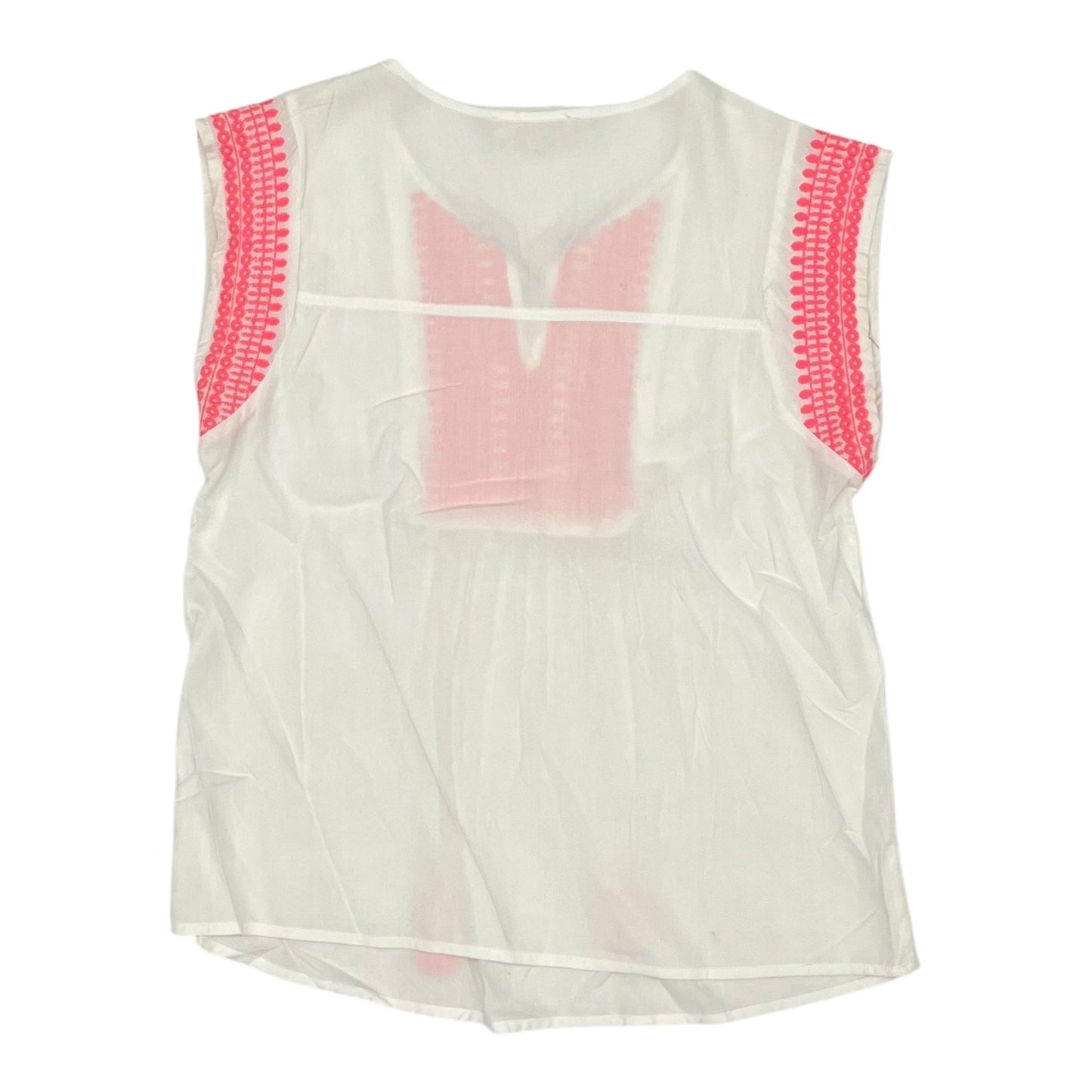 Top Ss By Solitaire In Pink & White, Size:S