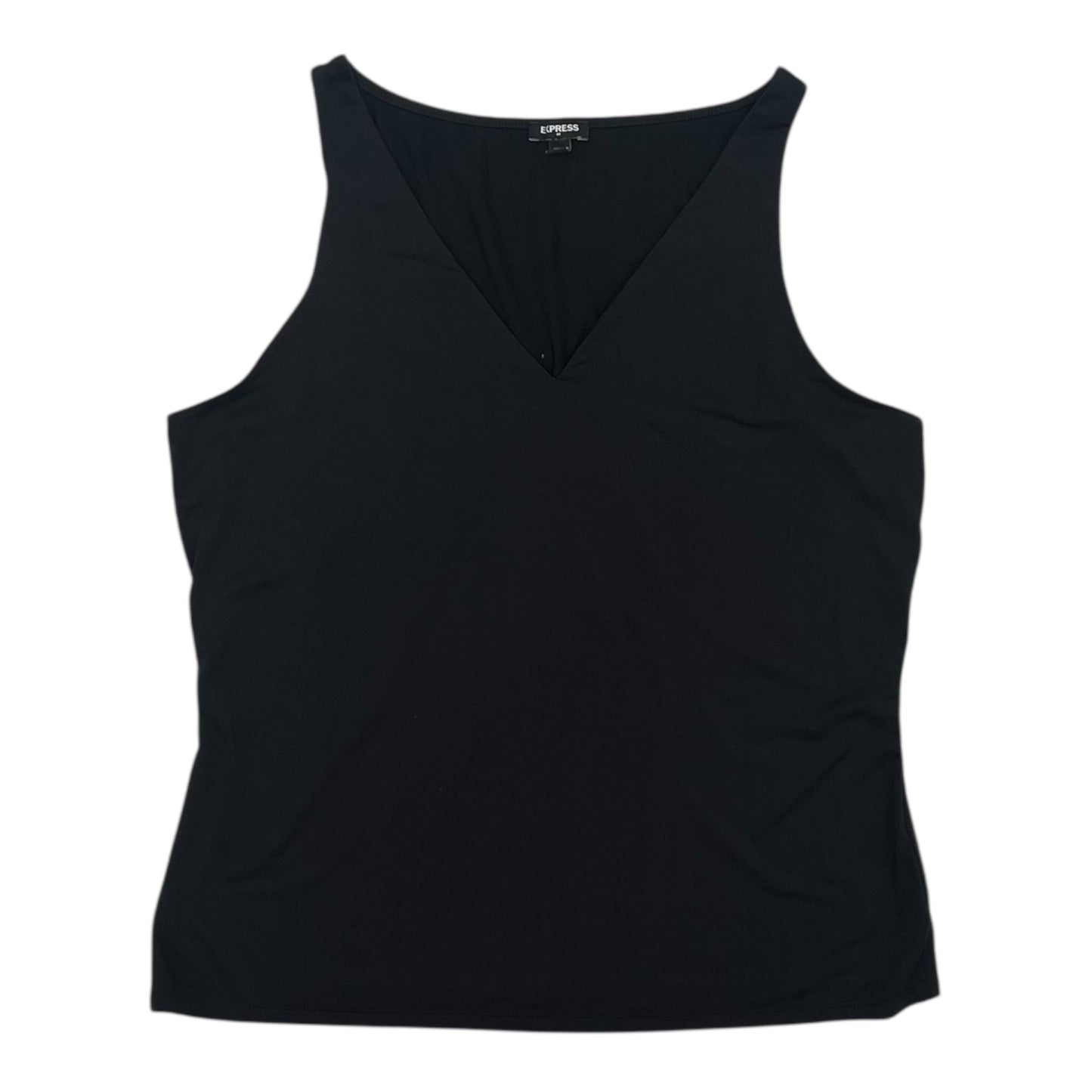 Top Sleeveless By Express In Black, Size:Xl