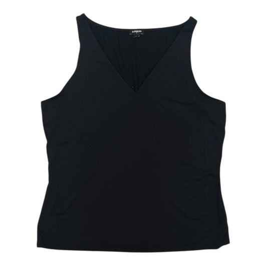 Top Sleeveless By Express In Black, Size:Xl