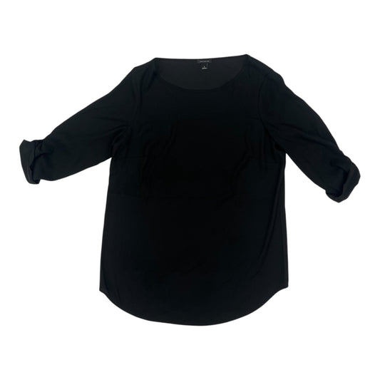 BLOUSE 3/4 SLEEVE by ANN TAYLOR in BLACK, Size:S