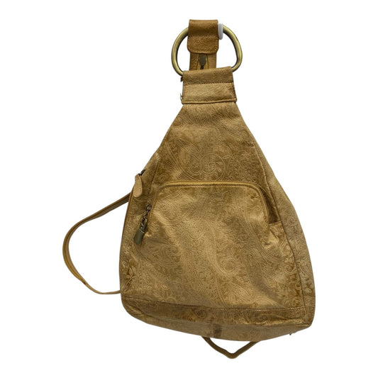 Backpack By Clothes Mentor In Brown, Size:Medium