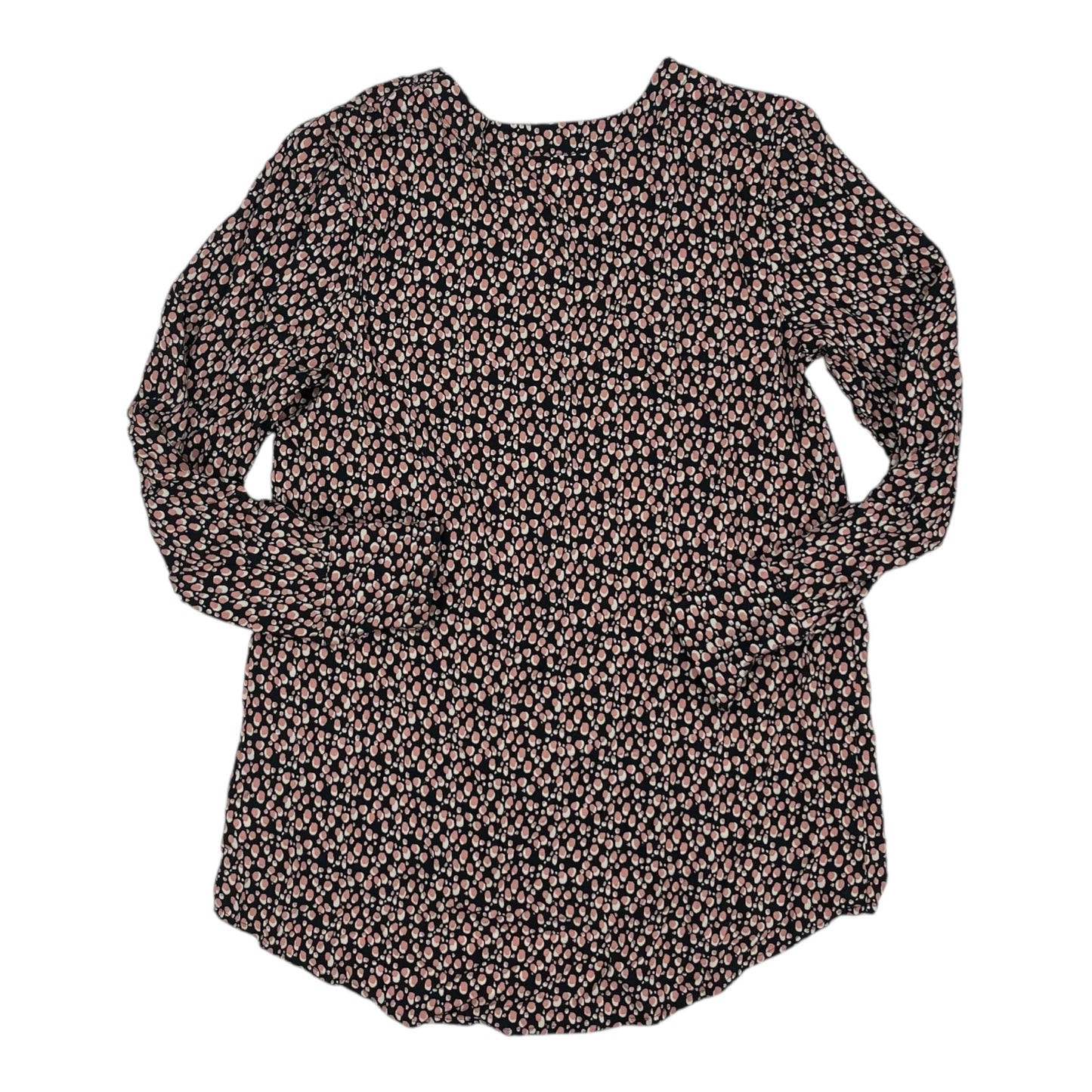 Blouse 3/4 Sleeve By Dr2 In Black, Size:S