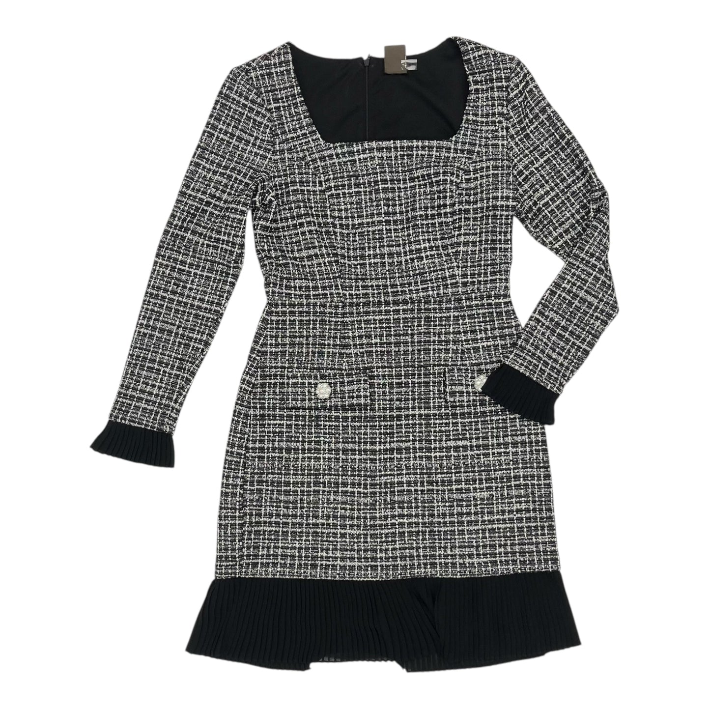 Dress Party Short By Taylor In Black & White, Size:6