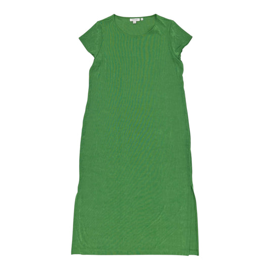 Dress Casual Midi By Chicos In Green, Size:Mp