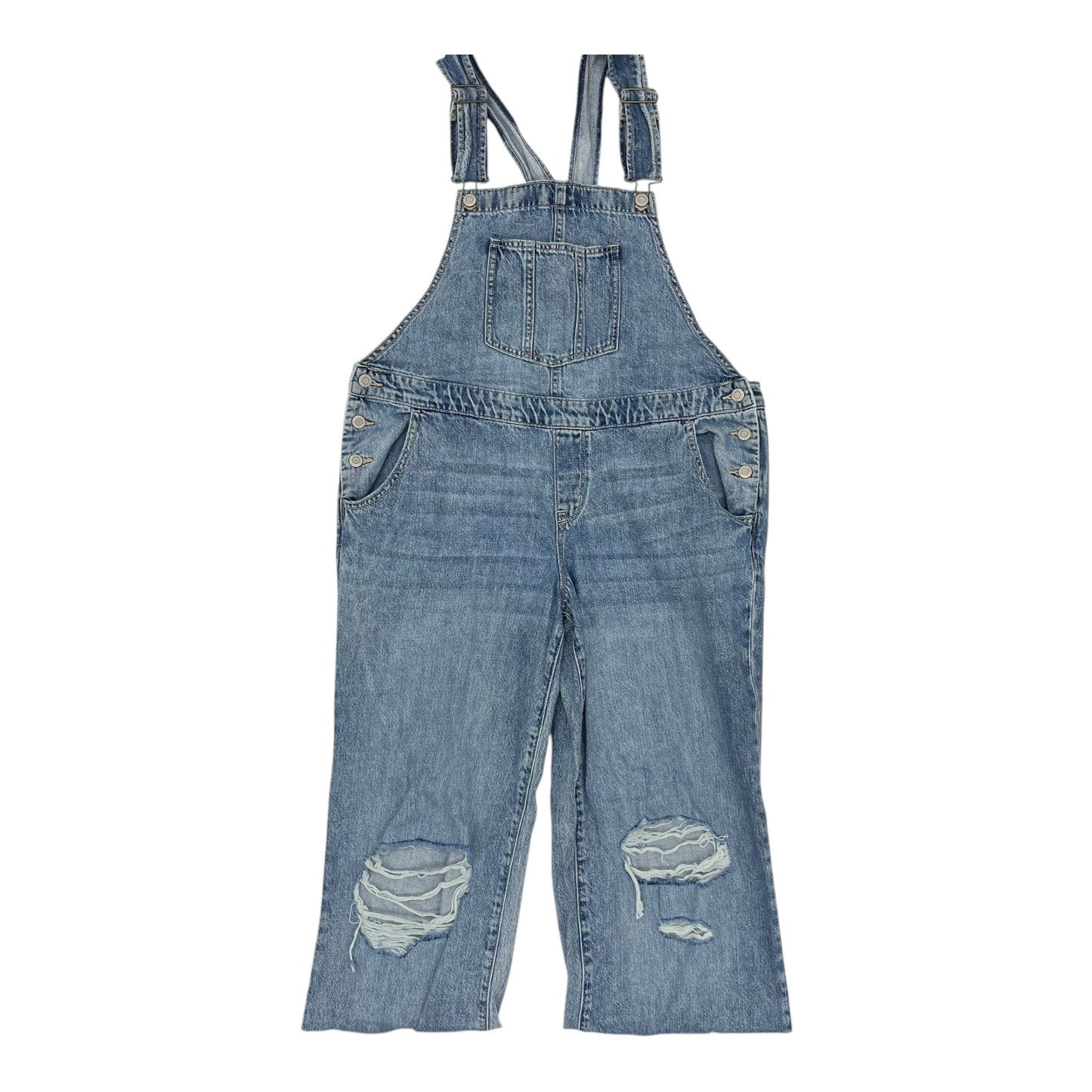 Overalls By Maurices In Blue Denim, Size:16L