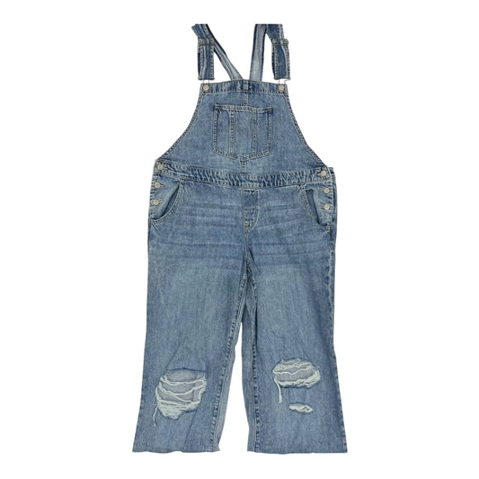 Overalls By Maurices In Blue Denim, Size:16L