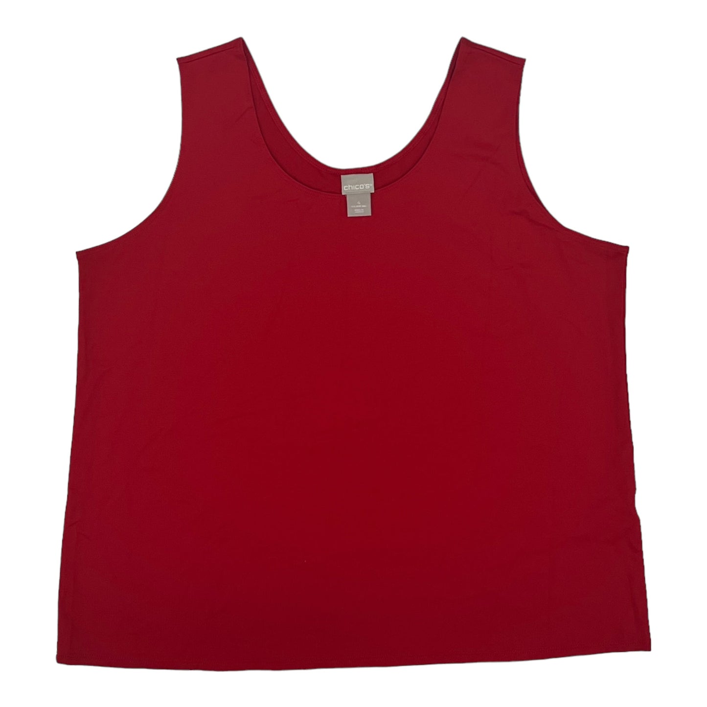 RED CHICOS TANK TOP, Size 2X