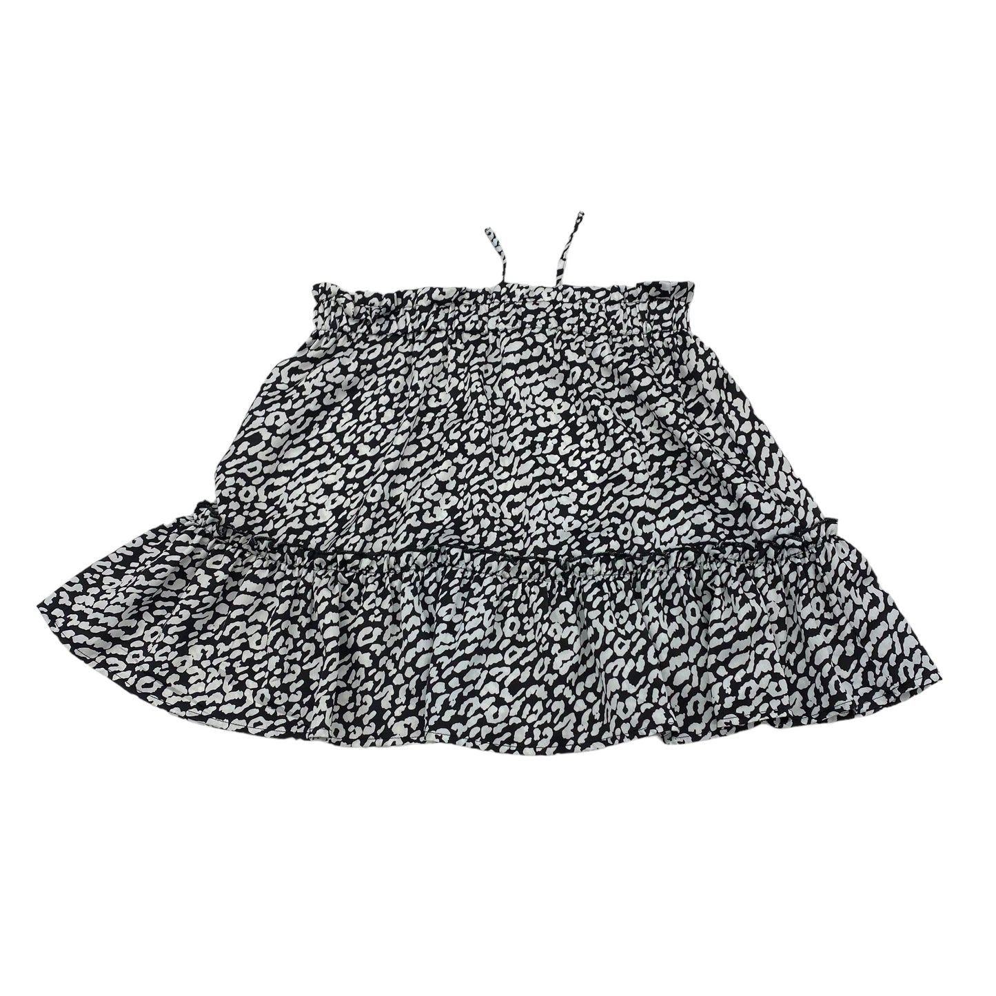 BLACK & WHITE SKIRT MINI & SHORT by SHEIN Size:L