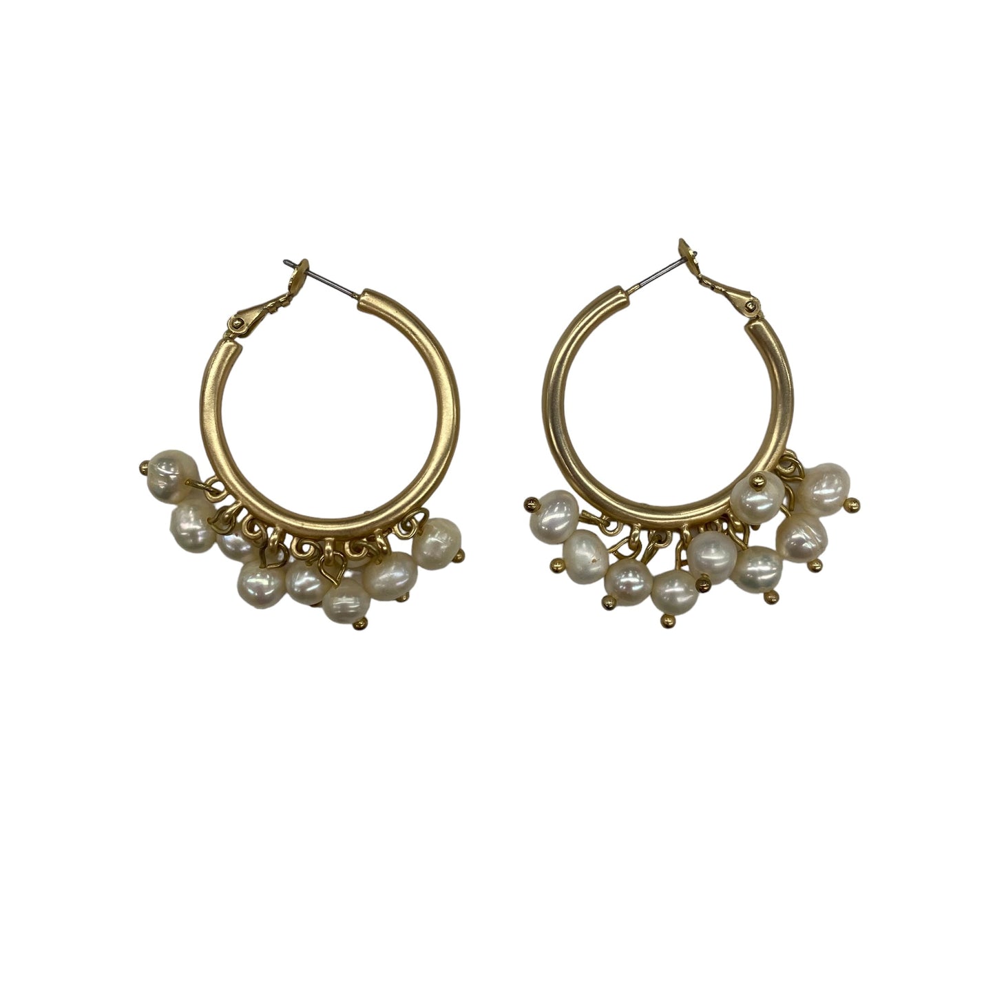 GOLD EARRINGS HOOP by CLOTHES MENTOR