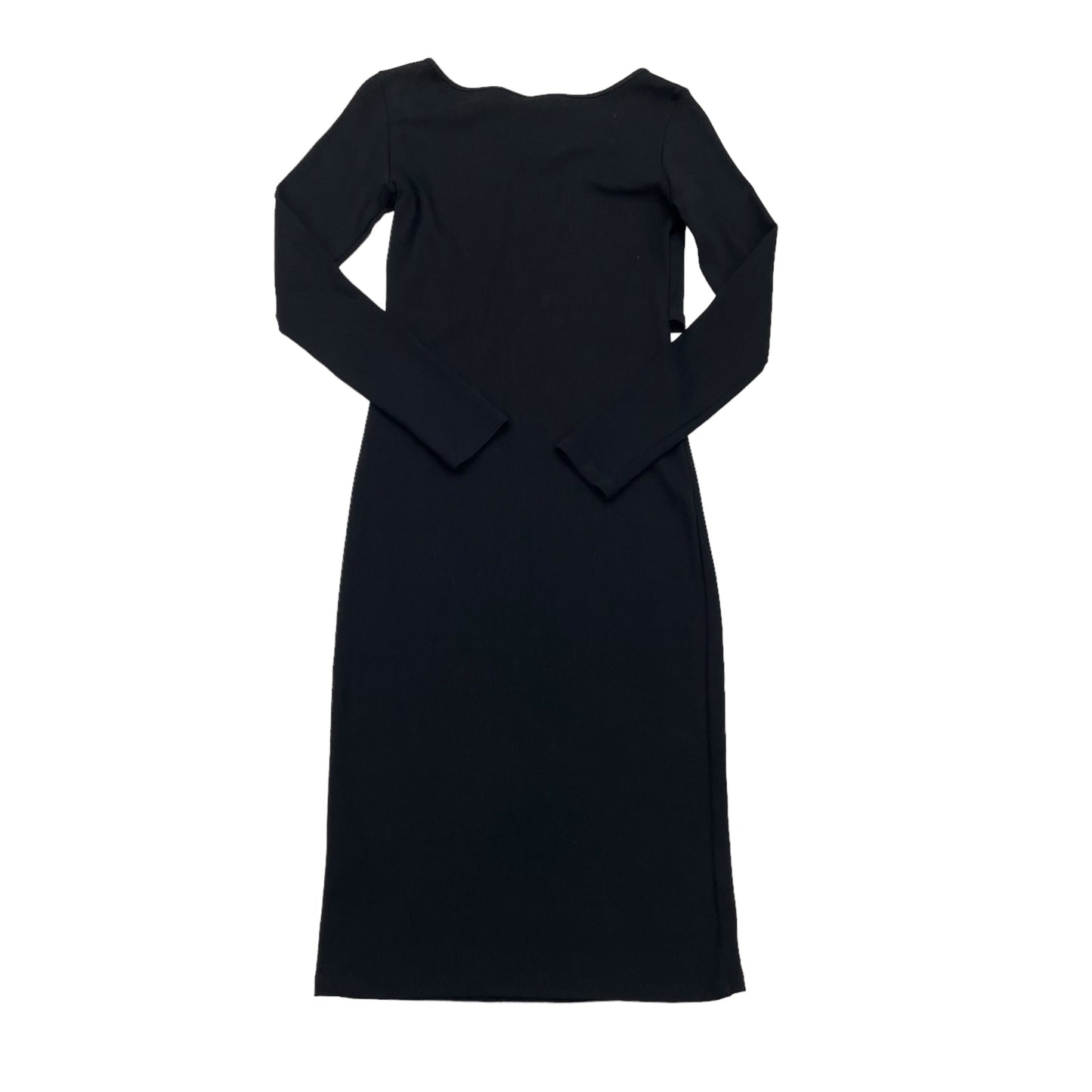 BLACK MAT DRESS by H&M Size:M