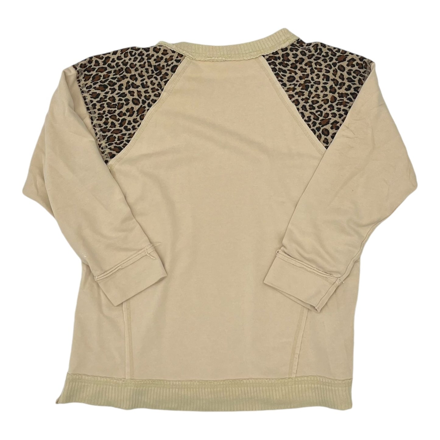 TAN TOP LS by UMGEE Size:S