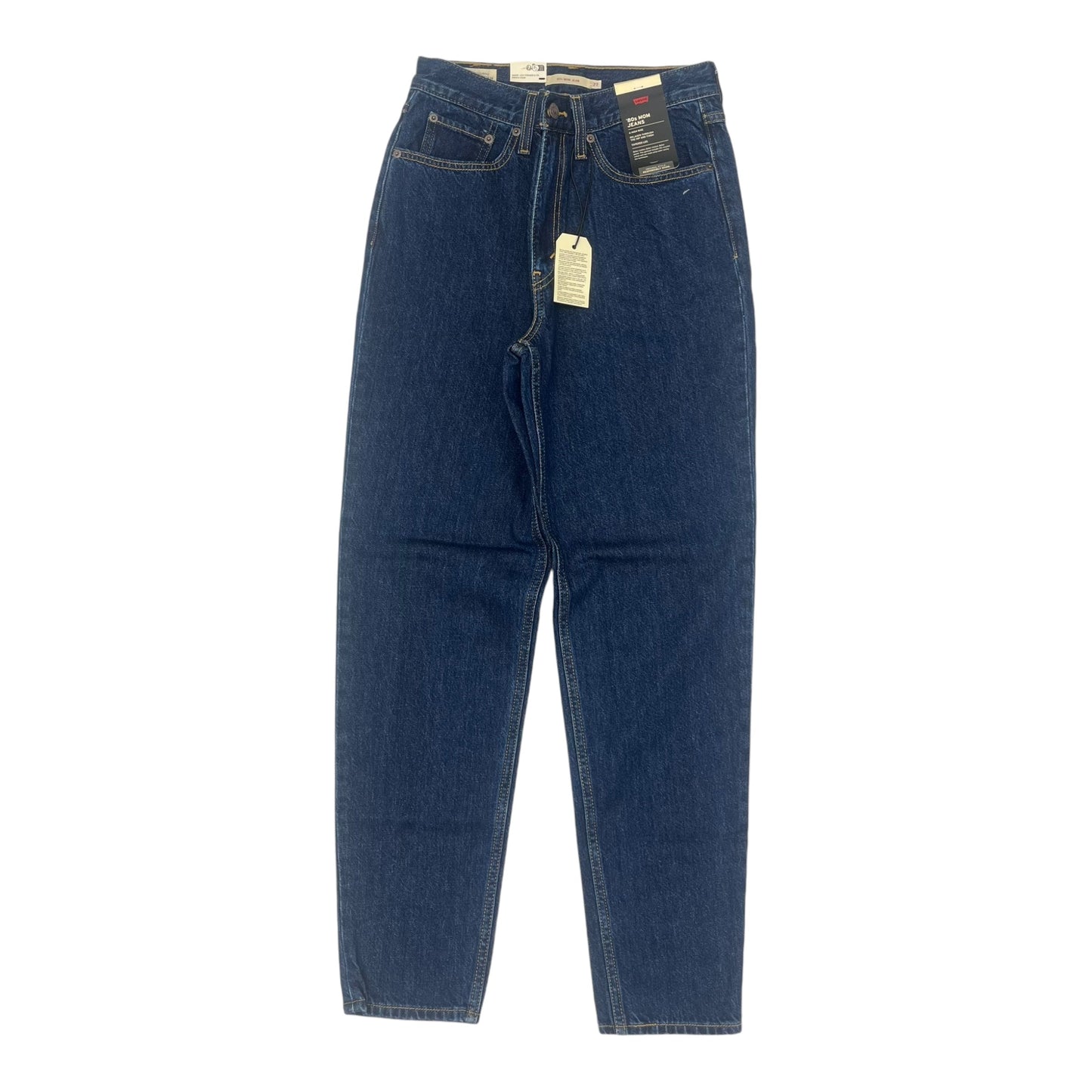 Jeans Straight By Levis In Blue Denim, Size:4