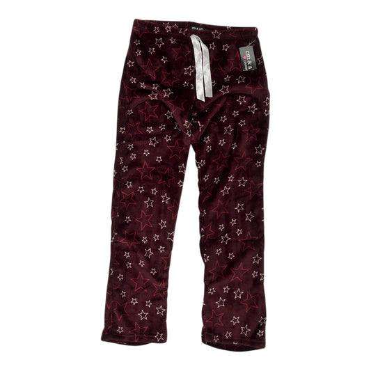 Pajama Pants By Cme In Maroon, Size:S