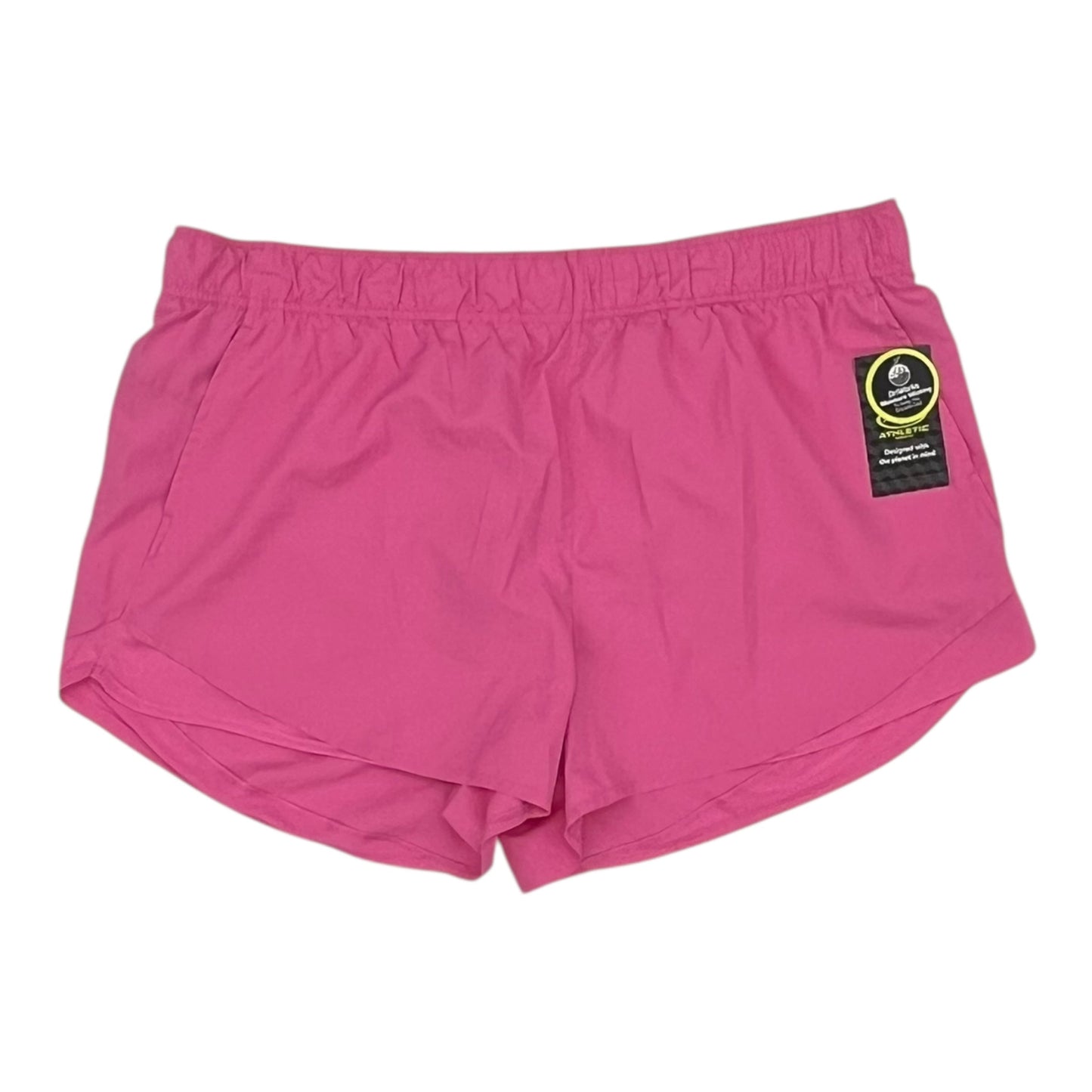 Athletic Shorts By Athletic Works In Pink, Size:2X