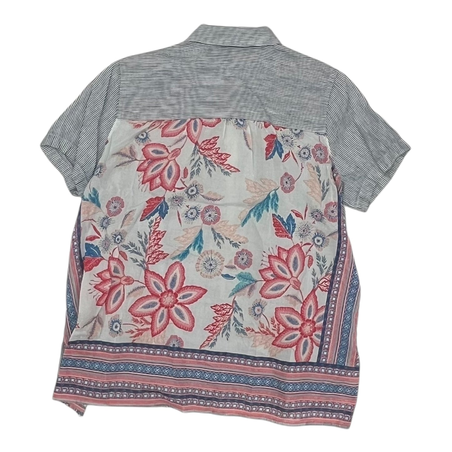 Top Ss By J. Jill In Blue & White, Size:Xsp