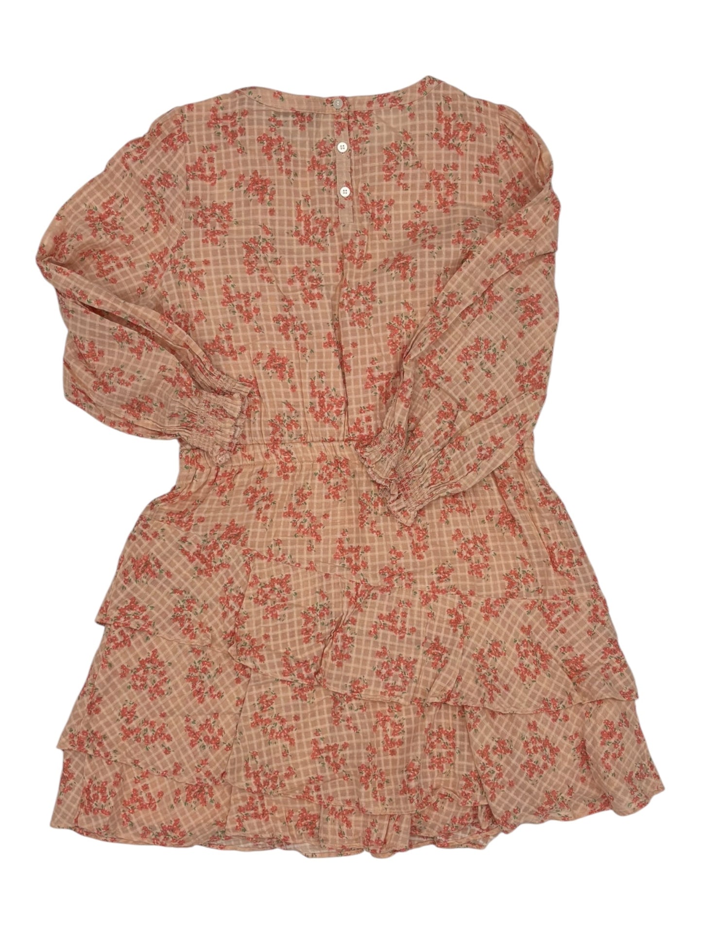 Dress Party Short By Loft In Floral Print, Size:L